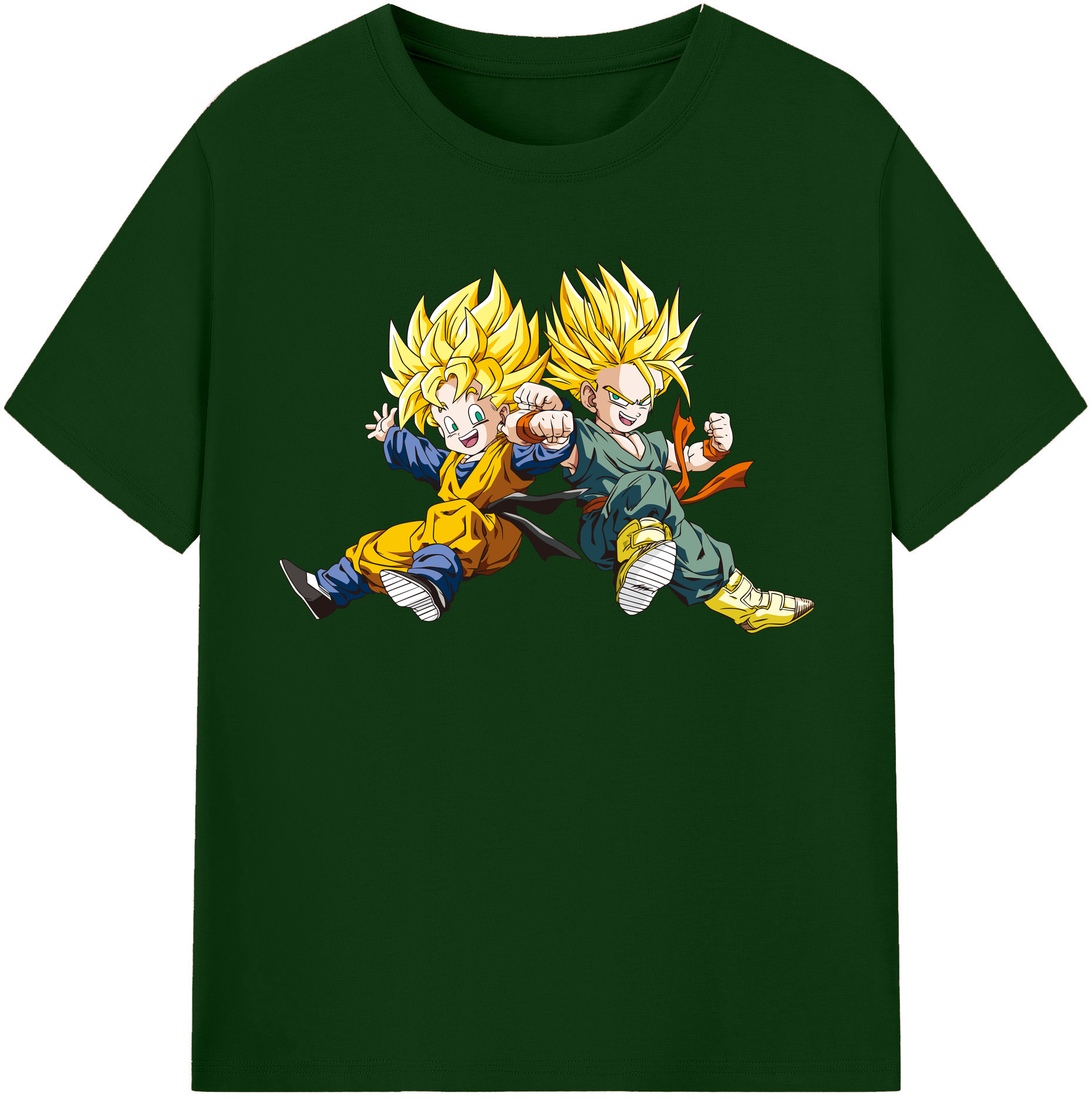 （画像用） ドラゴンボール 孫悟空（そん ごくう）Son Goku カカロット DRAGON BALL Kakarotto 綿100％半袖Tシャツ（フロントプリント）